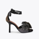 POM POM ANKLE TIE SANDAL, , hi-res