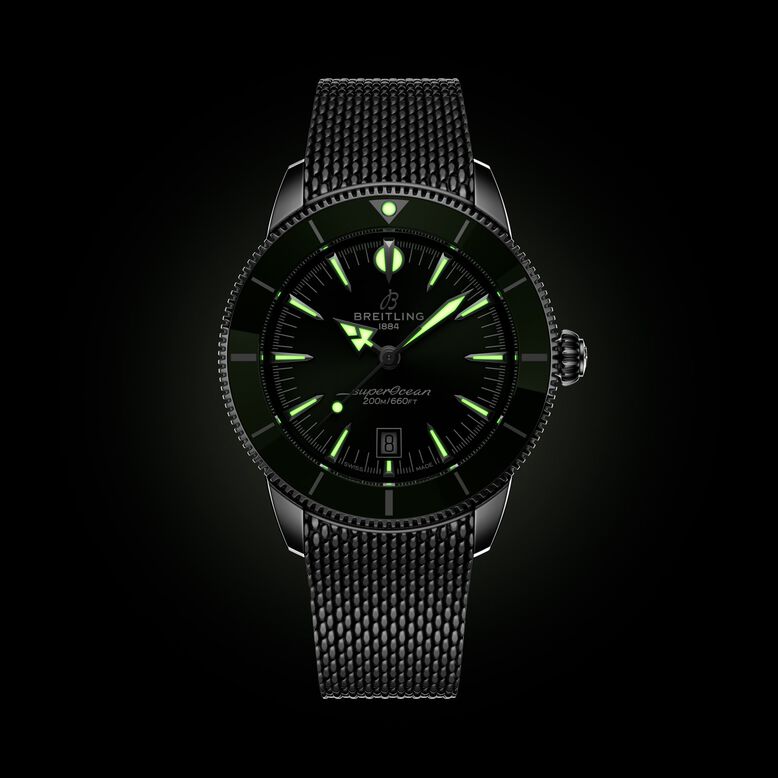 Superocean Heritage B31 Automatic 44mm Mens Watch Green, , hi-res