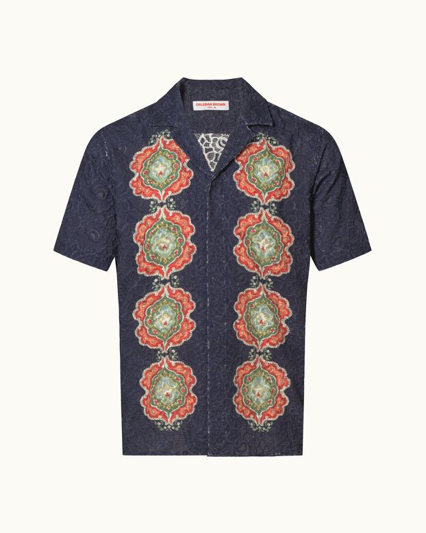 Maitan Broderie Anglaise Passetto Night Iris, , hi-res