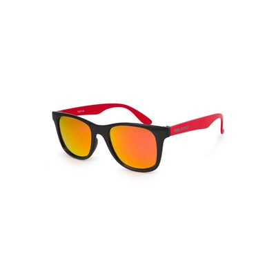 Junior Flair Black and Red Mirrored Sunglasses J602