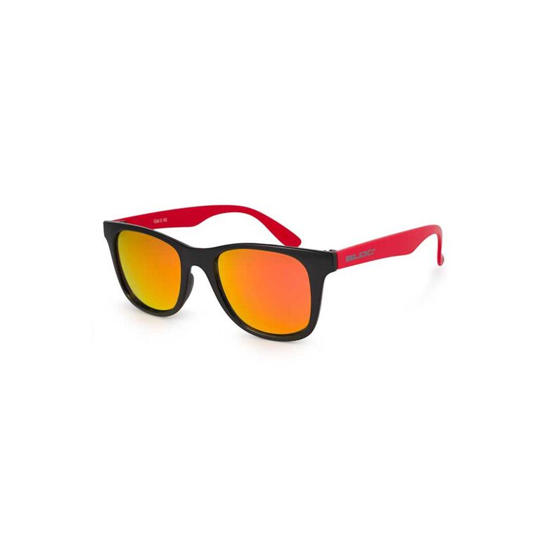 Junior Flair Black and Red Mirrored Sunglasses J602, , hi-res