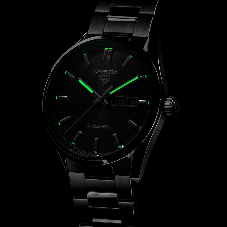 Carrera Three-Hand 41mm Automatic Mens Watch, , hi-res