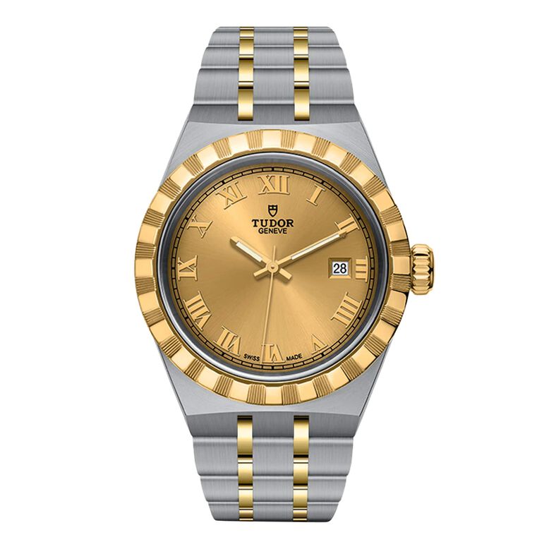 Royal 26mm, Steel Case, Gold Dial, , hi-res