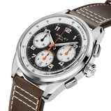 Multichron Sport Chronograph Automatic 41mm Unisex Watch Black Dial Leather, , hi-res