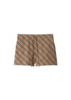 Check Cotton Pyjama Shorts