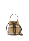 Mini Check Bucket Bag