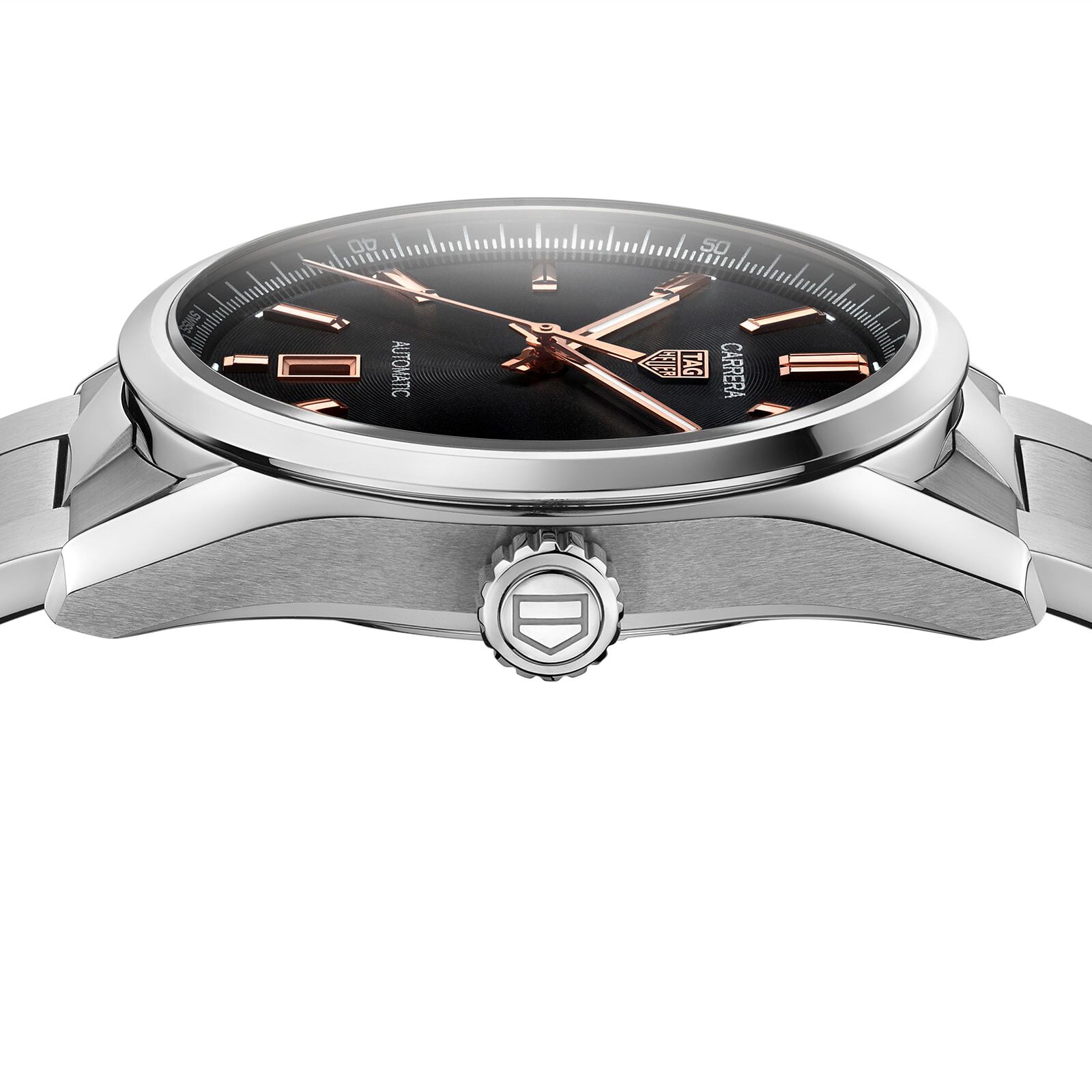 Tag Heuer Carrera Three-Hand 39mm Automatic Mens Watch Fine 