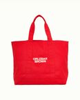 The Beach Bound Bag Summer Red
