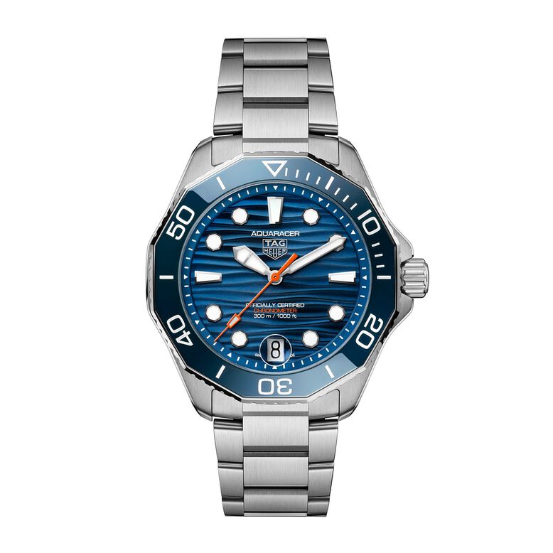 Aquaracer Professional 300 Date 42mm Mens Watch Blue, , hi-res