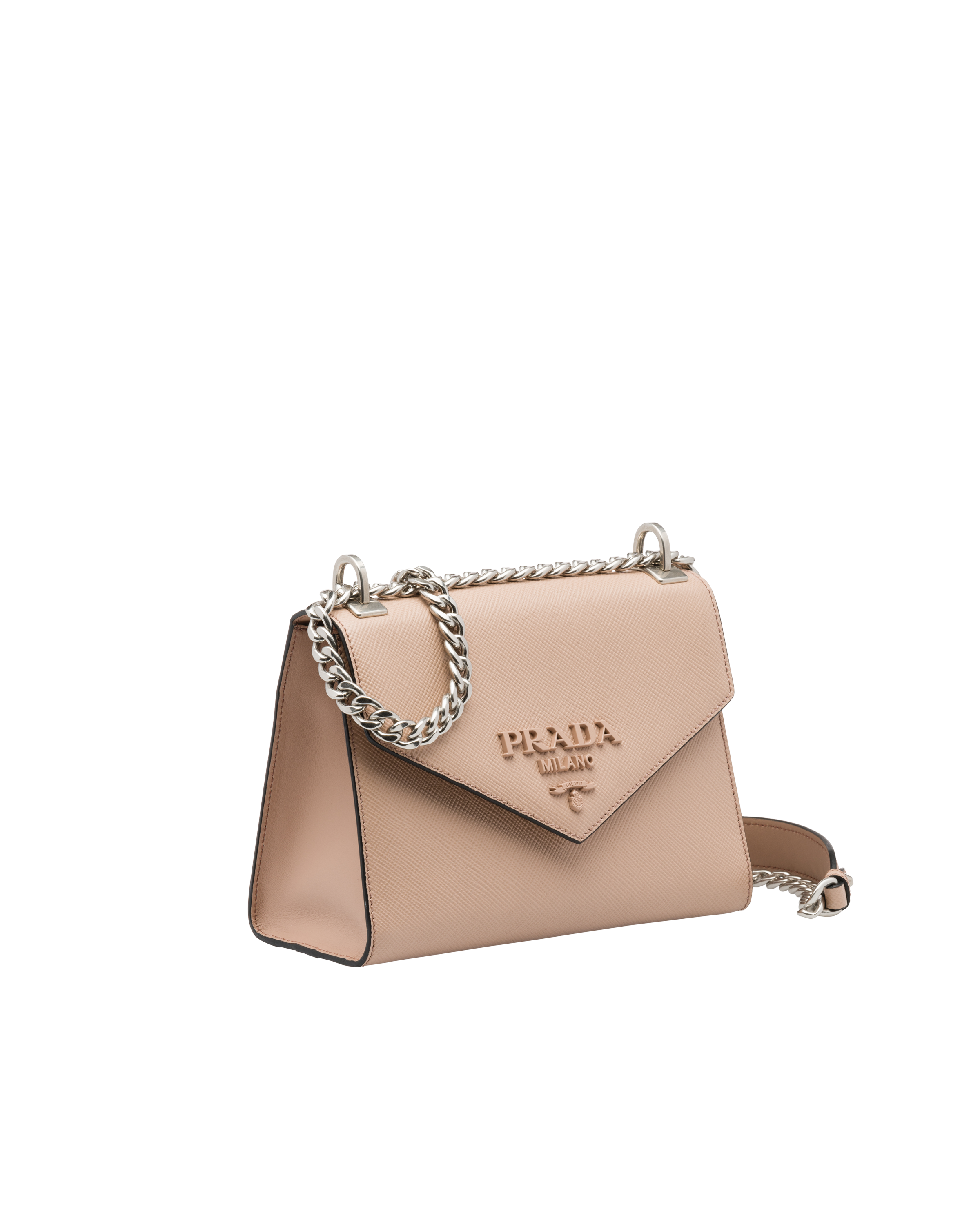 Prada Saffiano Leather Prada Monochrome Bag Shoulder | Heathrow Boutique