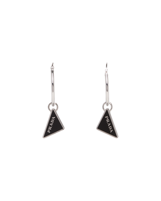 Prada Symbole drop earrings