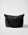 Large leather shoulder bag