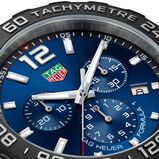Formula 1 Quartz Chronograph 200M 43mm Mens Watch Blue Rubber, , hi-res