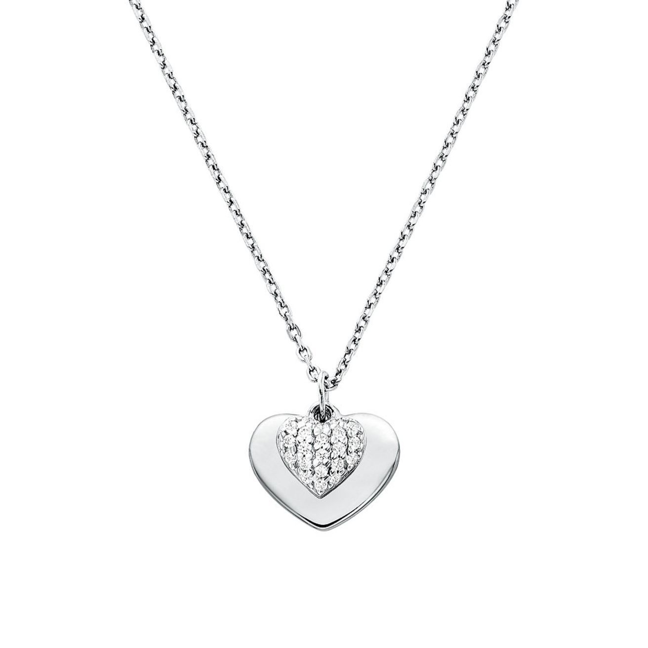 Michael Kors Woman Jew Premium Necklace Woman Love Silver Silver