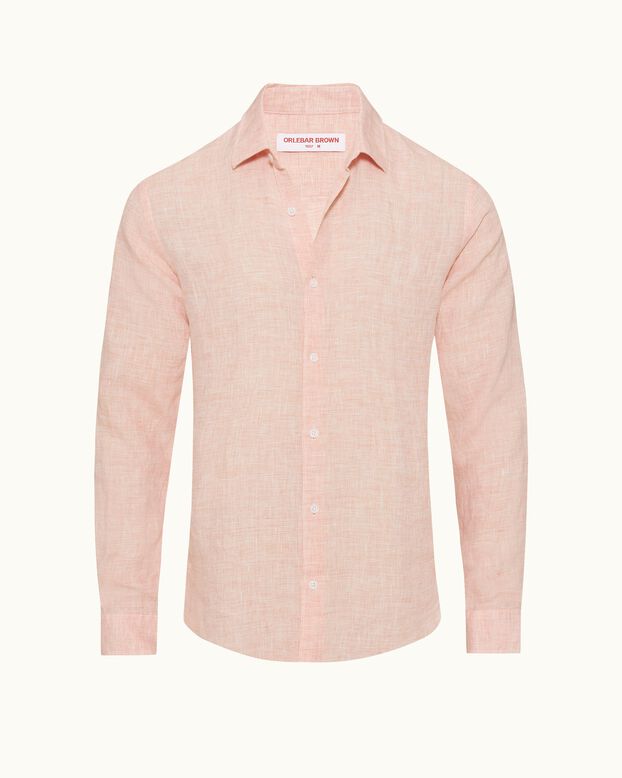 Giles Linen Cls Ii Pink Sand/White, , hi-res