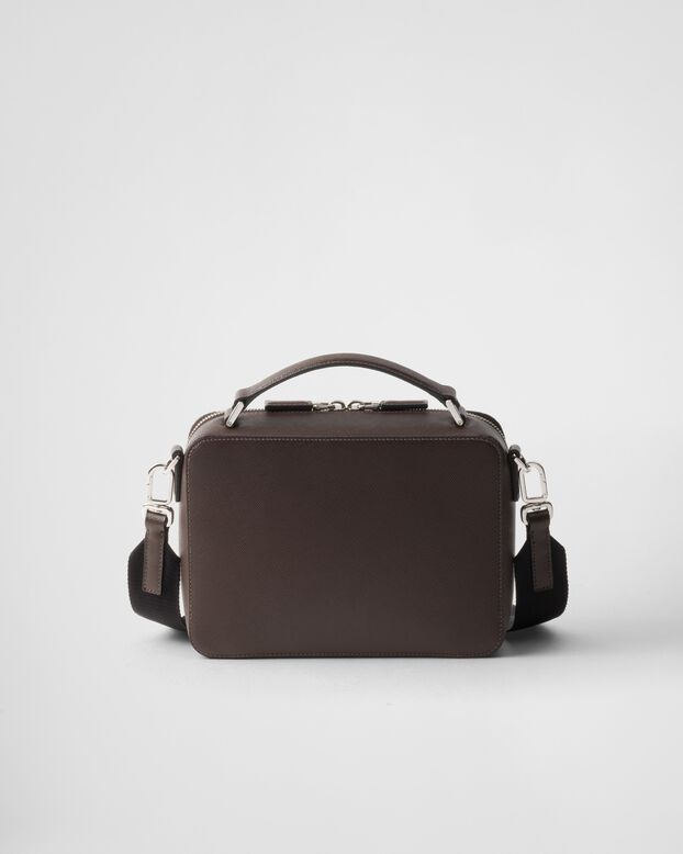 Medium Prada Brique Saffiano leather bag, , hi-res