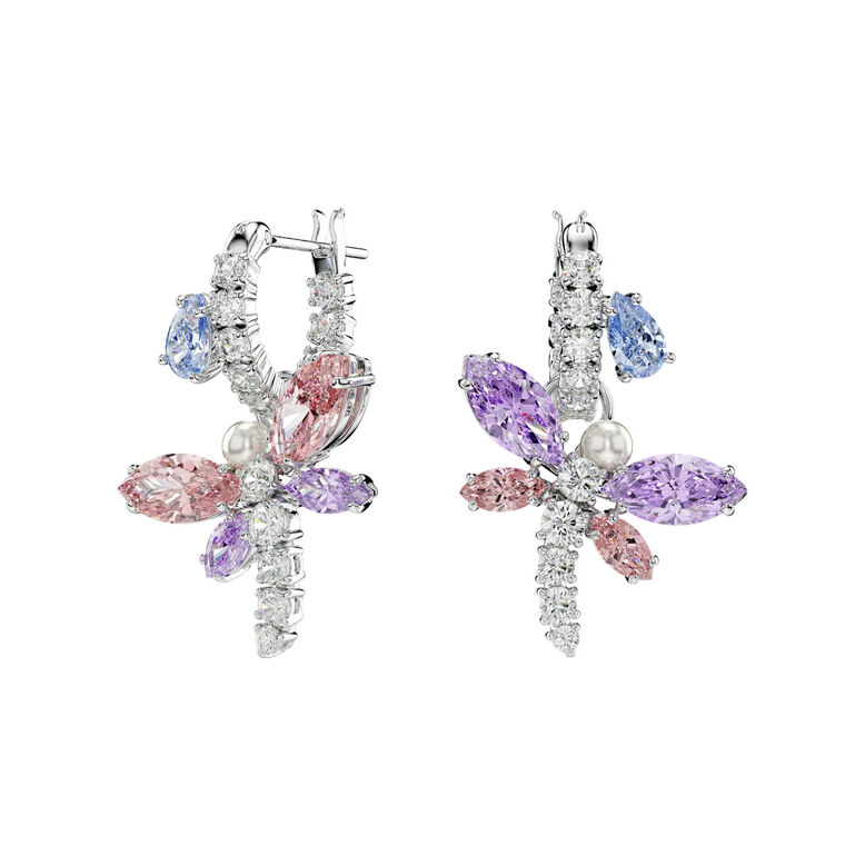 Ariana Grande Dragonfly Multicolored Drop Earrings, , hi-res