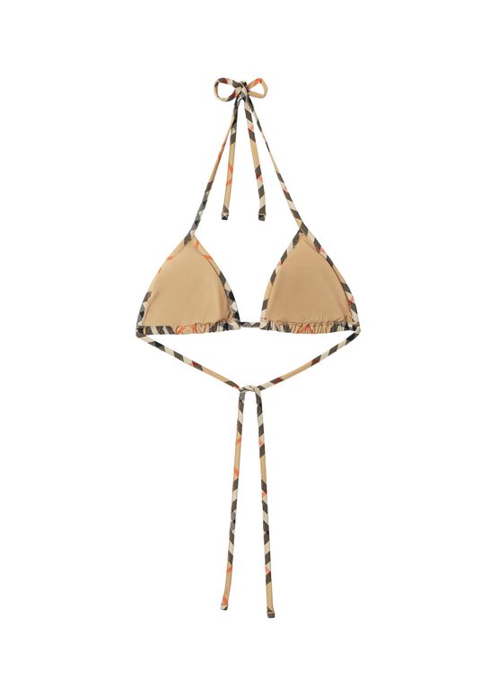 Check Bikini Top, , hi-res