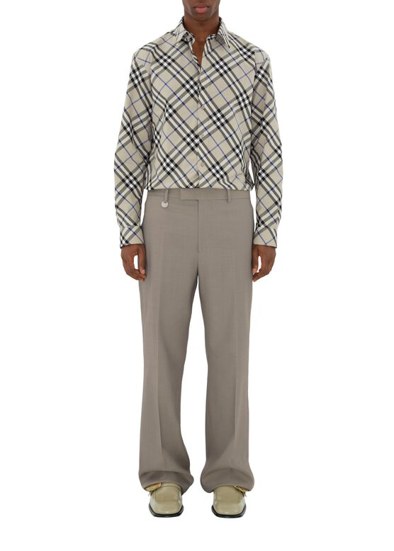 Regular Fit Check Cotton Shirt, , hi-res