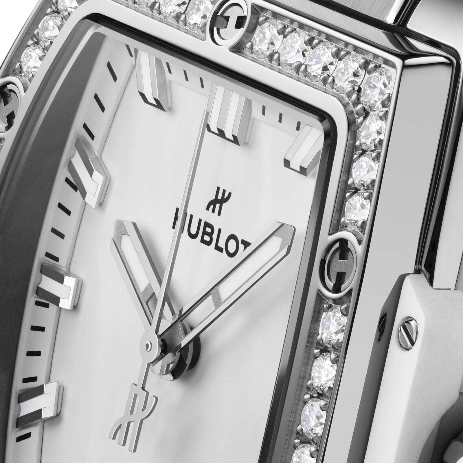 Spirit Of Big Bang Steel White Diamonds 32mm