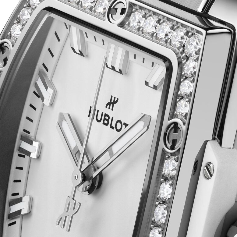 Spirit Of Big Bang Steel White Diamonds 32mm, , hi-res