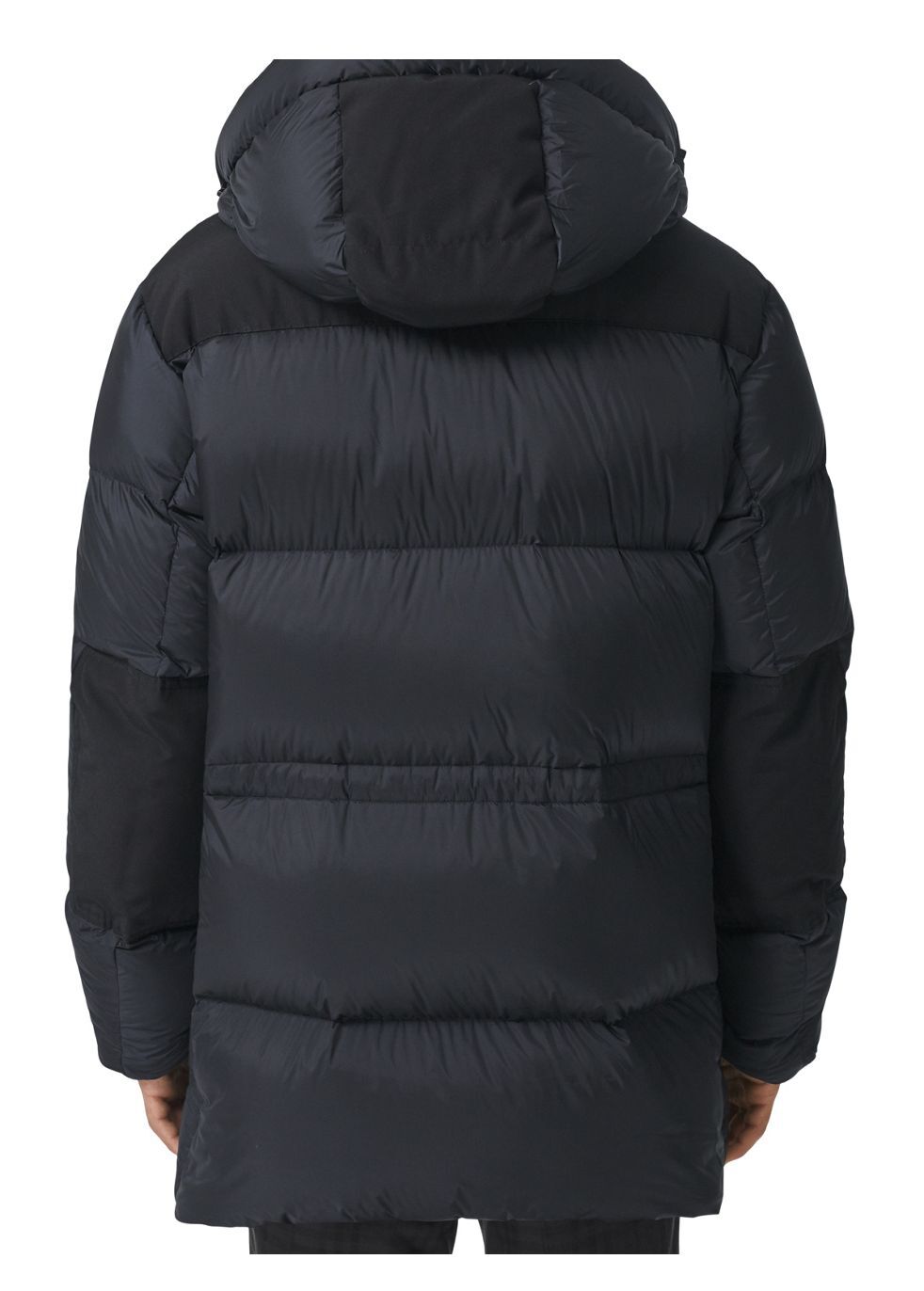 burberry logo applique moletom com capuz