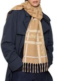 Belt Check Cashmere Scarf, , hi-res