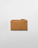 Saffiano leather card holder, , hi-res