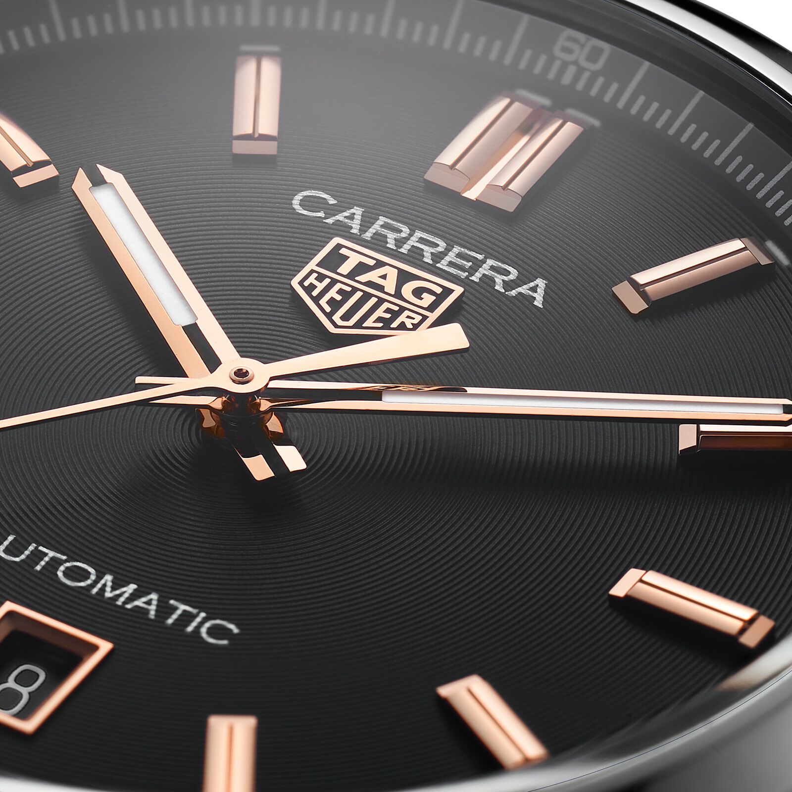 Tag Heuer Carrera Three Hand 39mm Automatic Mens Watch Fine Watches Heathrow Reserve Collect