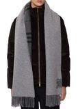 Wide Reversible Check Cashmere Scarf, , hi-res