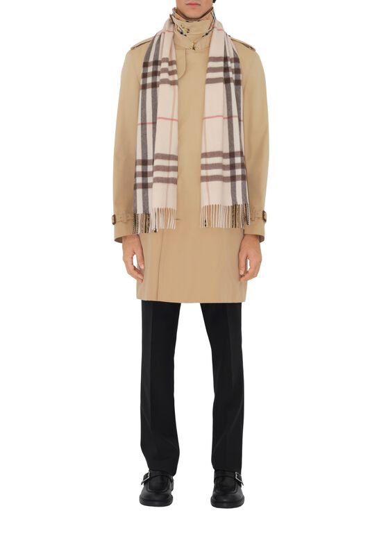 Check Cashmere Scarf, , hi-res