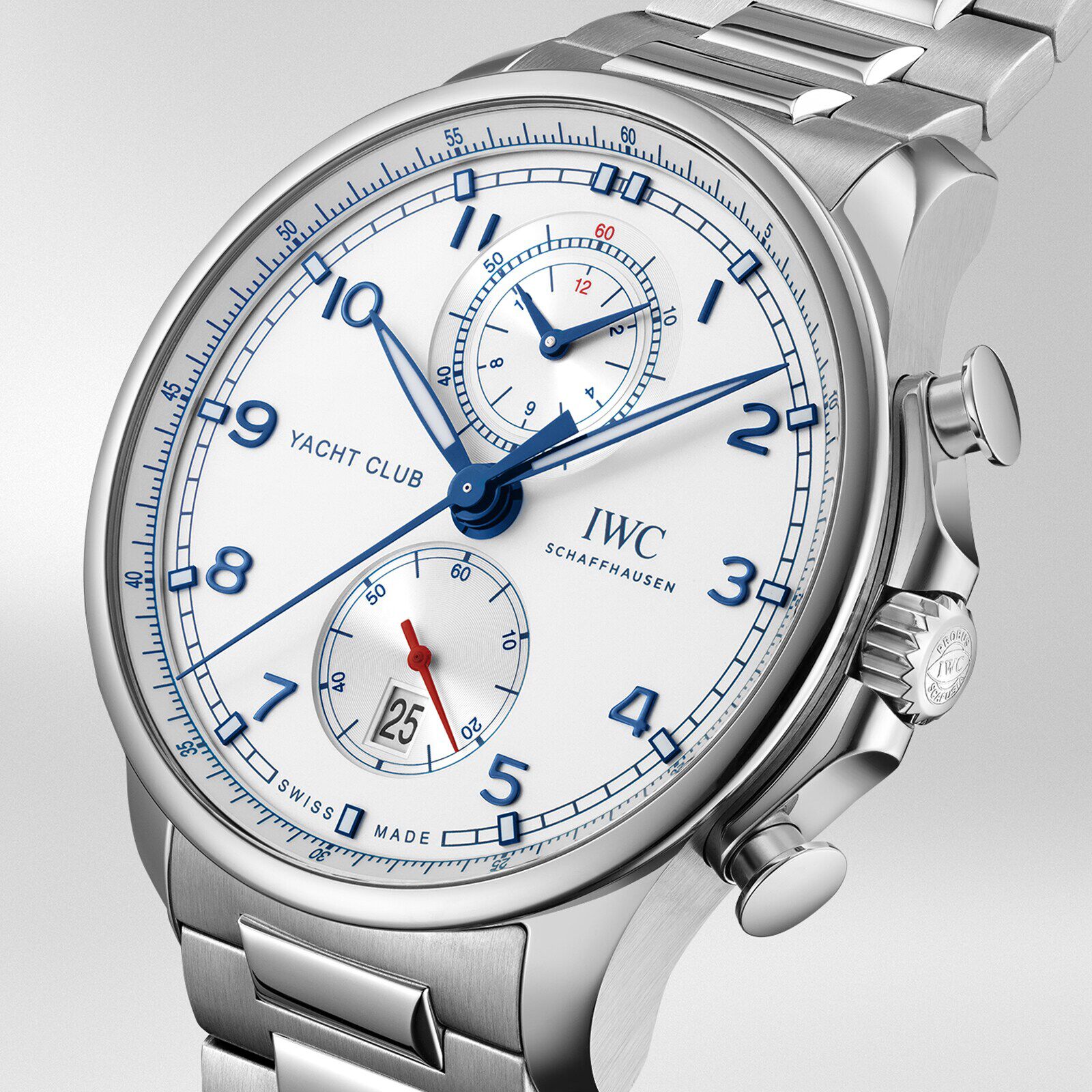 IWC Portugieser Yacht Club Chronograph Fine Watches Heathrow Reserve Collect