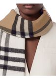 Contrast Check Cashmere Scarf, , hi-res