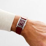 Rectangular Bordeaux 25 x 30mm, , hi-res