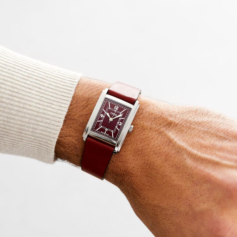 Rectangular Bordeaux 25 x 30mm, , hi-res