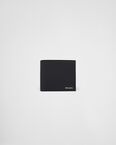 Saffiano leather wallet with coin purse