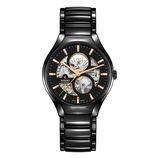 True Round Automatic Open Heart 40mm Mens Watch, , hi-res