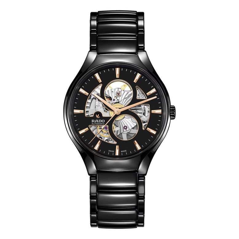 True Round Automatic Open Heart 40mm Mens Watch, , hi-res