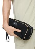 Large Check Trim Travel Pouch, , hi-res