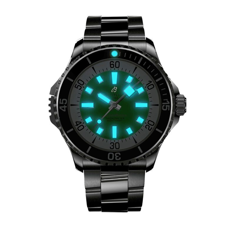 Superocean Automatic Code Yellow UK Edition 46mm Mens Watch Yellow, , hi-res