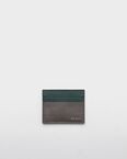 Saffiano leather card holder