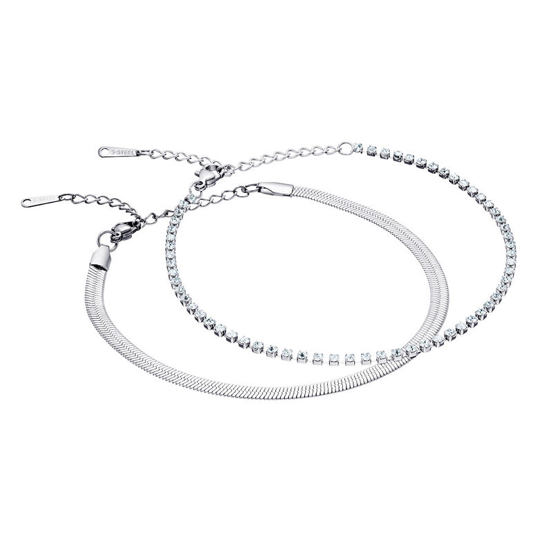 Crystal Cascade Anklet, , hi-res