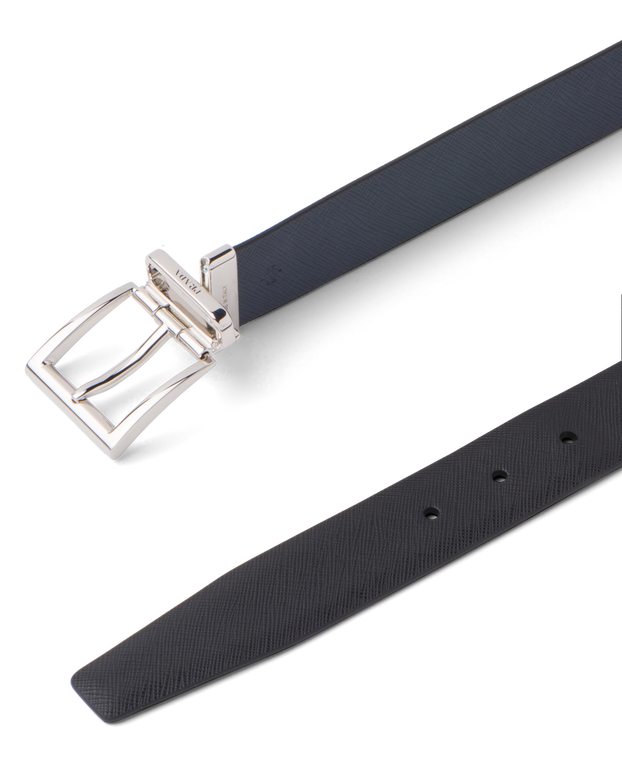 Saffiano Leather Reversible Belt, , hi-res