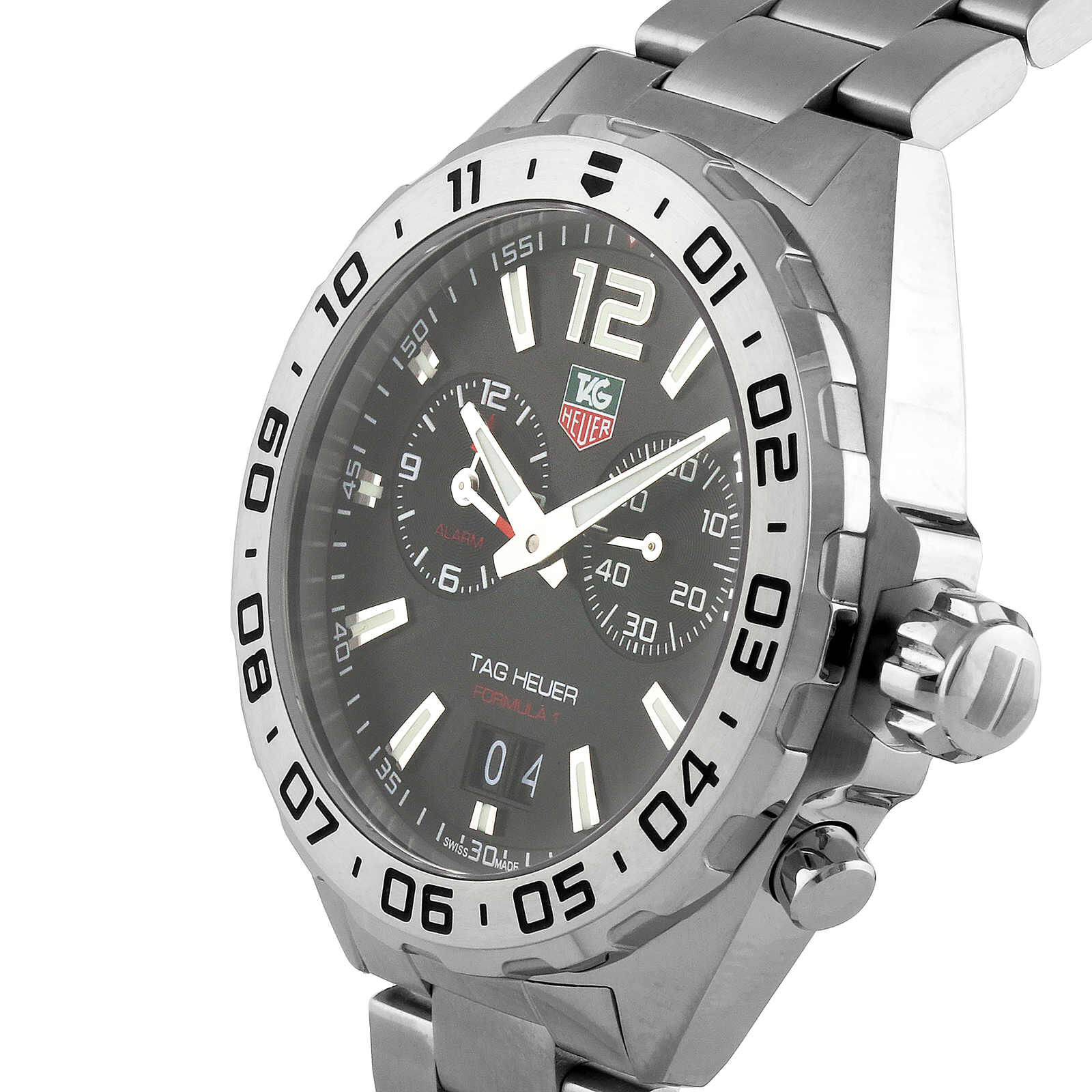 Mens watch on sale with alarm