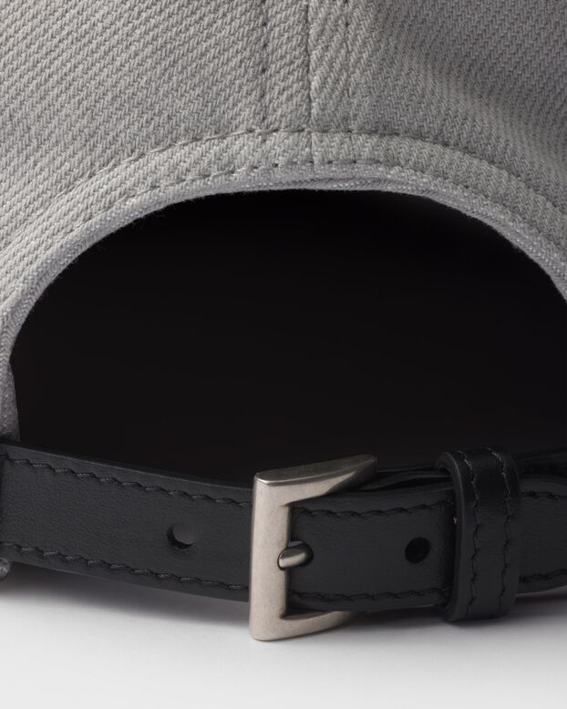 Denim baseball cap, , hi-res