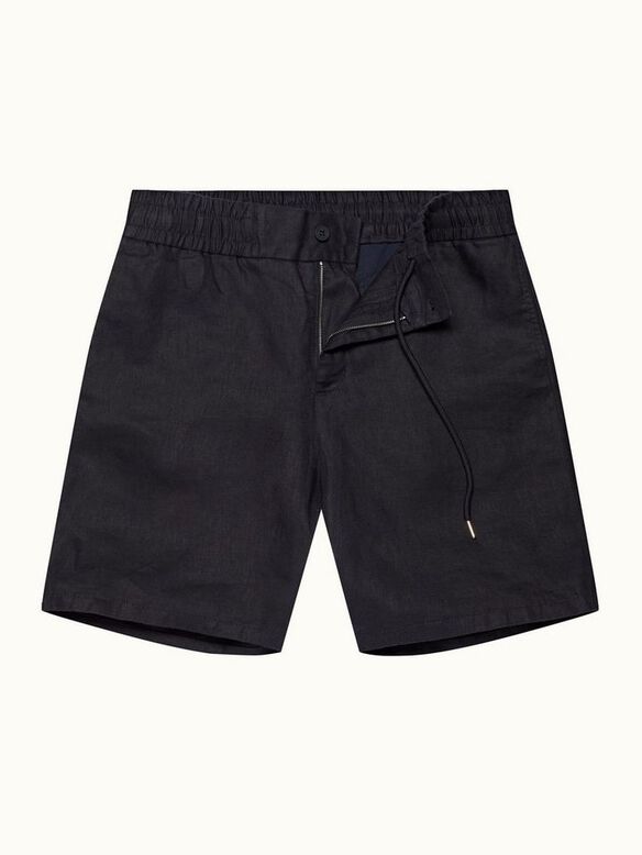 Cornell Linen Short Night Iris, , hi-res