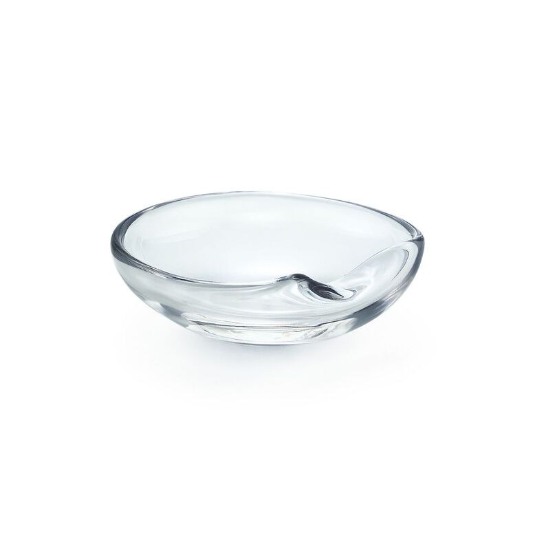 Elsa Peretti&reg; Thumbprint dish in glass. More sizes available. - Size 5 in, , hi-res