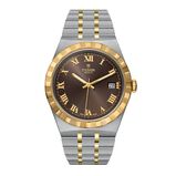 Royal S&amp;G 38mm Steel Case Chocolate Brown Dial, , hi-res