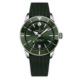 Superocean Heritage B31 Automatic 42mm Mens Watch Green Rubber, , hi-res
