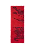Wide EKD Wool Scarf, , hi-res